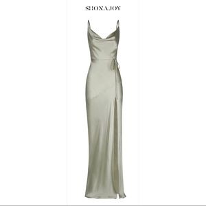 ✨ NWT ✨ SHONA JOY — LA LUNE BIAS COWL MAXI DRESS